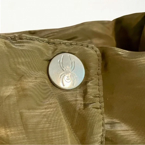 Spyder Women Jacket Primaloft Down Puffer Ski Coat in Green Women’s Size XS - Picture 6 of 16